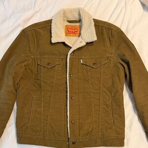 Levi's Corduroy Sherpa Lined Jacket